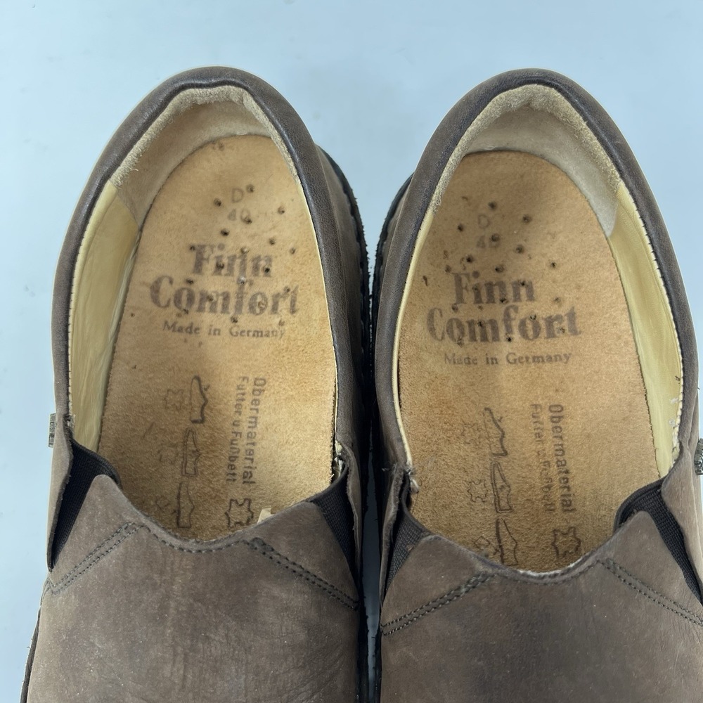Finn Comfort Newport Brown Slip On Shoes  Women's US Size 9-9.5 EU 40 - Picture 8 of 11